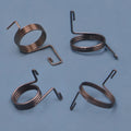 Custom Wholesale Size Color Stainless Steel High Precision Extension Double Torsion Spring for Home