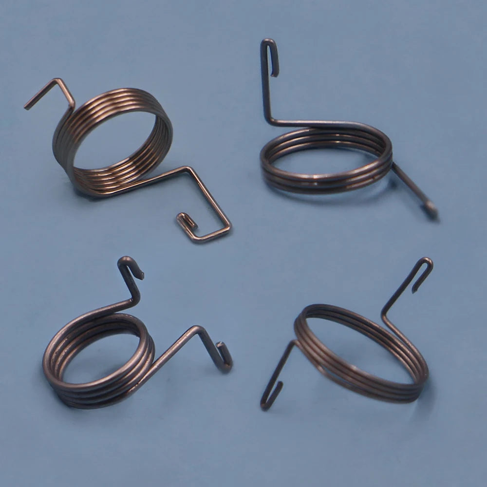 Custom Wholesale Size Color Stainless Steel High Precision Extension Double Torsion Spring for Home