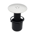 Universal Bathroom  Black Shower Trap Cover Floor Drain Cover Replacement Easy Install Plastic Shower Drain Cover