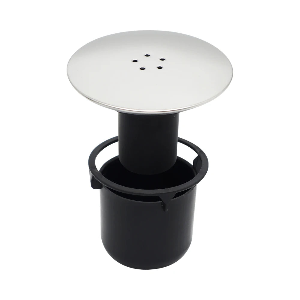Universal Bathroom  Black Shower Trap Cover Floor Drain Cover Replacement Easy Install Plastic Shower Drain Cover