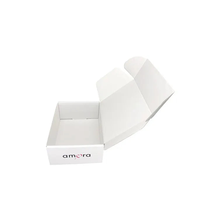 Custom Luxury Corrugated Kraft Paper Box Embossed Ecommerce Mailer for Cosmetic Makeup Beauty for Mailing Shipping Luxurious