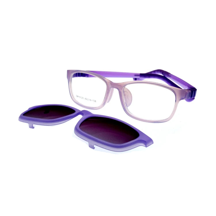 New Fashion Kids Magnetic Glasses Children Polarized Clip on Eyeglasses in Stock