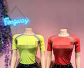 2026 Hot T-shirt Ladies V-Neck Loose Slimming Basic Crop Top Quick-Drying Street Style Hottie Print Oversize Letter Shirt