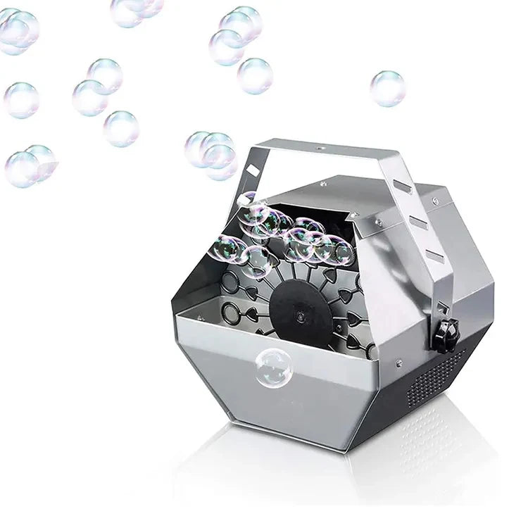 60W Bubble Machine Maker Manual Control Stage Effect Mini Bubble Machine for Party