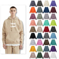 Customize Blank Casual Oversized Hoodie Custom 500 Gsm 100% Cotton Fabric Mens Hoodies  Printing Embroidery logo for Unisex