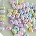 Neovivi Peanut-Shaped Acrylic Seed Beads Mini Spacer Beads for DIY Jewelry MakingBraceletsNecklaceKeychainsPhone Charms