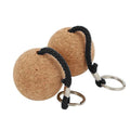 Cork Ball Keychain Floating Buoy Key Chain Holder for Water Sports Beach Travel Fishing Diving Rowing Boats