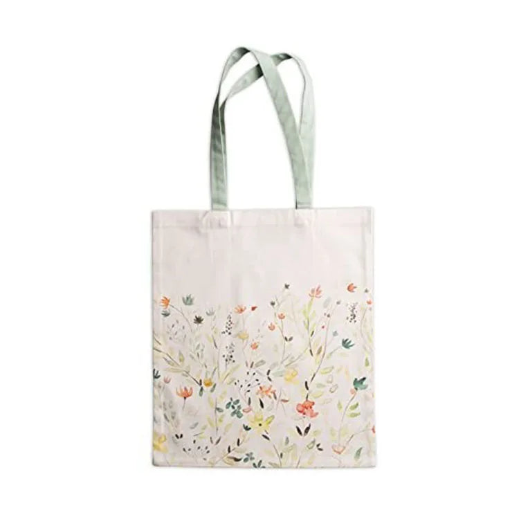 Wholesale Simple Style Plain Reusable Eco Canvas Bag Eco Friendly Custom Grocery Blank Organic Cotton Shopping Tote Bags
