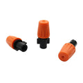 6 mm Adjustable Orange Atomization Nozzle Micro Irrigation Atomizing Micro Sprinkler Misting Nozzle
