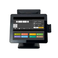 All Aluminum Casing 15 Inch Durable Electronic Touch Screen All in One Point of Sales Systems Pos Pc Terminal with Printer