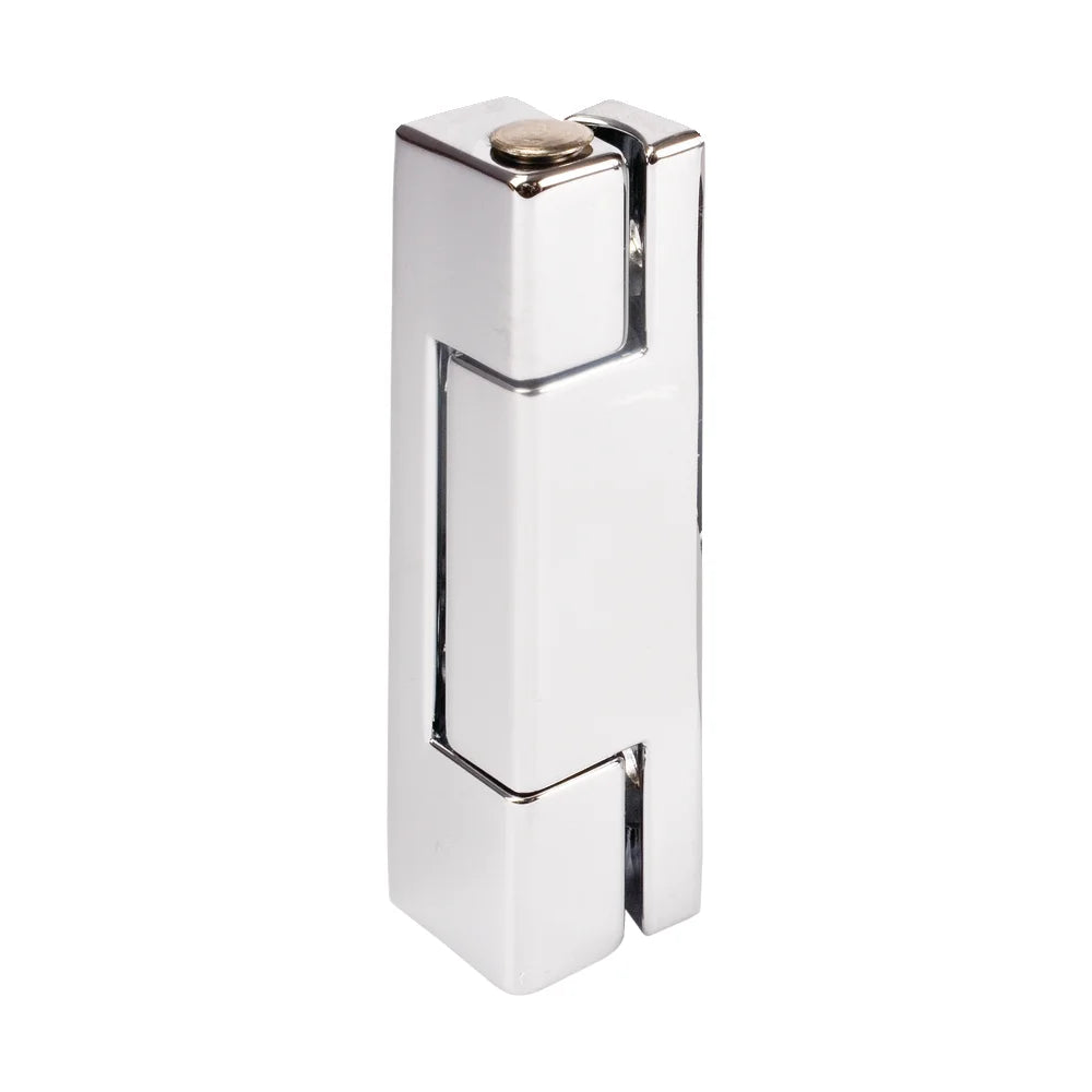 HM1221 Zamak 5 Zinc Alloy Modern Industrial Hinge for Distribution Box with Bright Chrome Plating and 180 Rotation