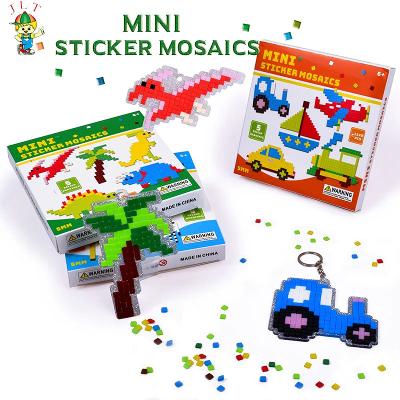 Hot Sell Educational Creative Children Toy Creative Mosaic Educational Toys Kid Mosaic Toys for Children