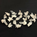 Small Size Natural White Crystal Cluster Healing Energy clear Quartz Point Crystal Cluster Specimens Send Randomly
