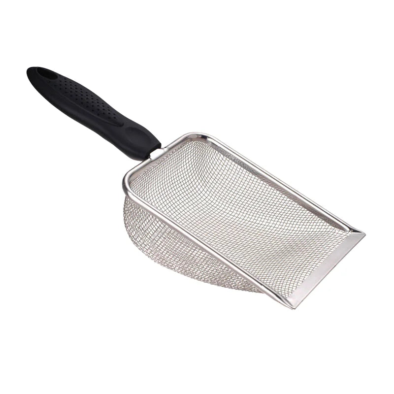 Wholesale Stainless Steel Shovel Cat Litter Scoop Kitten Sand Waste Scooper Cat Litter Shovel Cleaning Tools