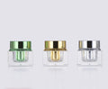 Guangdong Shenzhen OEM Factory Professinal Round Shape Luxury Cosmetics Cream Empty Acrylic Jar