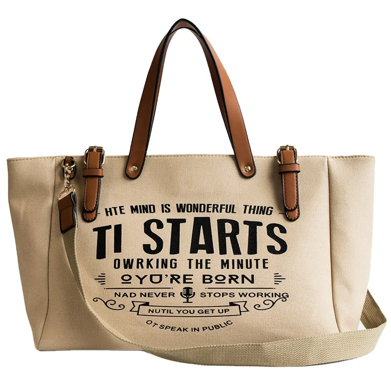 Factory Supplier of the 2020 New Single-Shoulder Korean Version of Ins Super Hot Cross-Body Travel Canvas Handbag