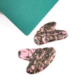 Huiying Best Sell Gua Sha Board Rhodonite jasper Massage Tool Heart Guastone