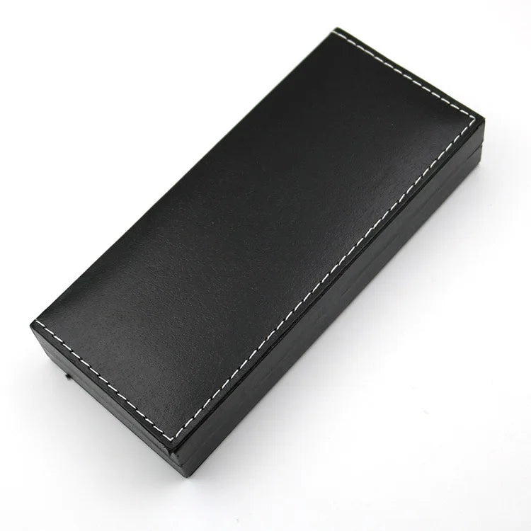 Wholesale Paper Craft Gifts Box for Pens Gold and Silver Edge Ballpoint Pen Packaging Box Business Meeting Signing Pen Gift Box
