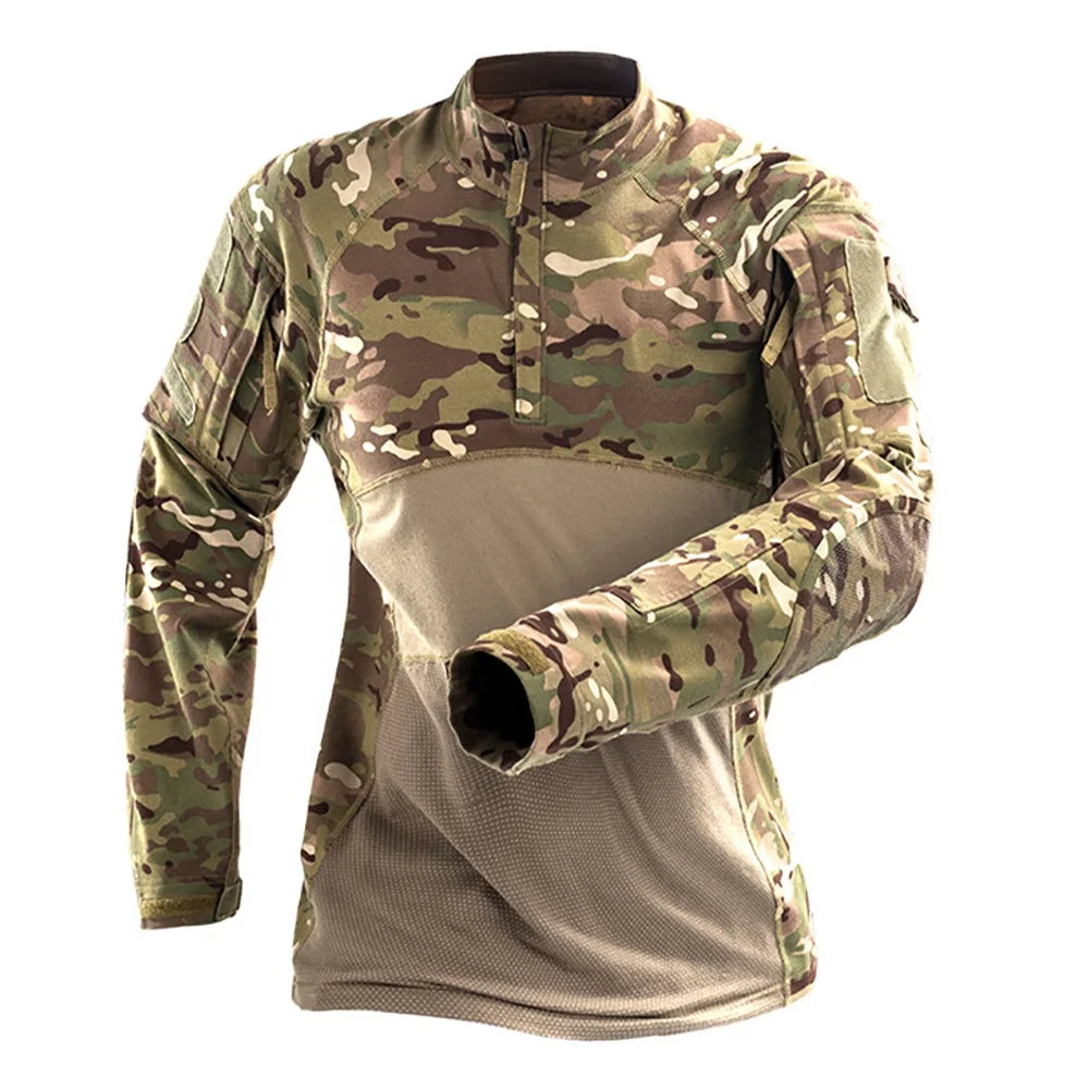 China Cema ACS Tactical Long Sleeve Outdoor Sports Frog Clothing Tactical Camouflage Suit with OEM for Hunting Field