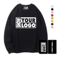CB041-YB280A OEM Blank Terry Custom Crewneck Sweatshirt Cotton and Polyester Luxury Men Hoodies Clothing Streetwear for Men