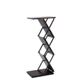 Portable A4 Metal Magazine Rack Foldable Brochure Stand Catalog Literature Display Holder Carrying Bag Trade Show Exhibitions