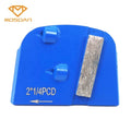 Lavina Quick Change 2x1/4 PCD Diamond Grinding Plate for Epoxy Coating Removal