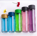 Empty Transparent 1000ml 750ml 500ml 375ml Juice Drink Beverage Mineral Water Voss Glass Bottle With Plastic Lid