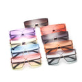2022 New Arrival Trendy Fashion Rimless Luxury Shades Bling Sun Glasses Women Sunglasses