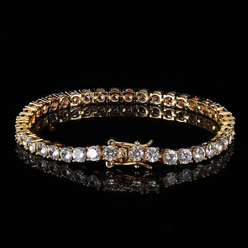 Wholesale Prices for Fine Jewelry Moissanite Diamond Tennis Chain Bracelet Necklace Custom Iced Out VVS