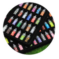 Artlalic 24/48 Bottles Glitter Tips Decoration Tool Gel Nail Stickers Design Case Set Mixed Nail Art Rhinestones Beads Sequins