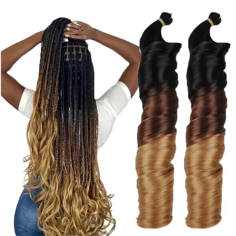 Hot Sales 150g 33 Colors Available Body Wave Braiding Loose Curls Crochet Braid Hair Extensions Crochet Hair for Women Hair