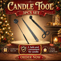 Suisen Stainless Steel Wick Trimmer & Snuffer Hook Eco-Friendly Soy Candle Accessories Hand Tool