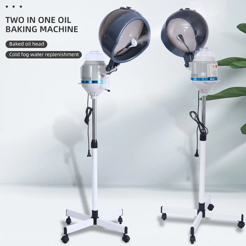 S.W Professional Portable Standing Hair Dry Machine ABS Material Price for Salon Barbershop Use Hair Care Nutrition Oil