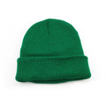Custom 3D Embroidery Acrylic Mesh Knit Beanie Hat with Snapback Closure-Unisex Adult