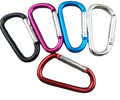 Camping Outdoor Carabiner Aluminum Quick Link Locking Karabiner Hanging Hook Buckle With Nut