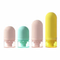 Custom Color Airless Pump Vacuum Emulsion Fine Mist Spray Bottle 30ml 50ml 100ml Plastic Cosmetic Packaging Silk Screen Printing