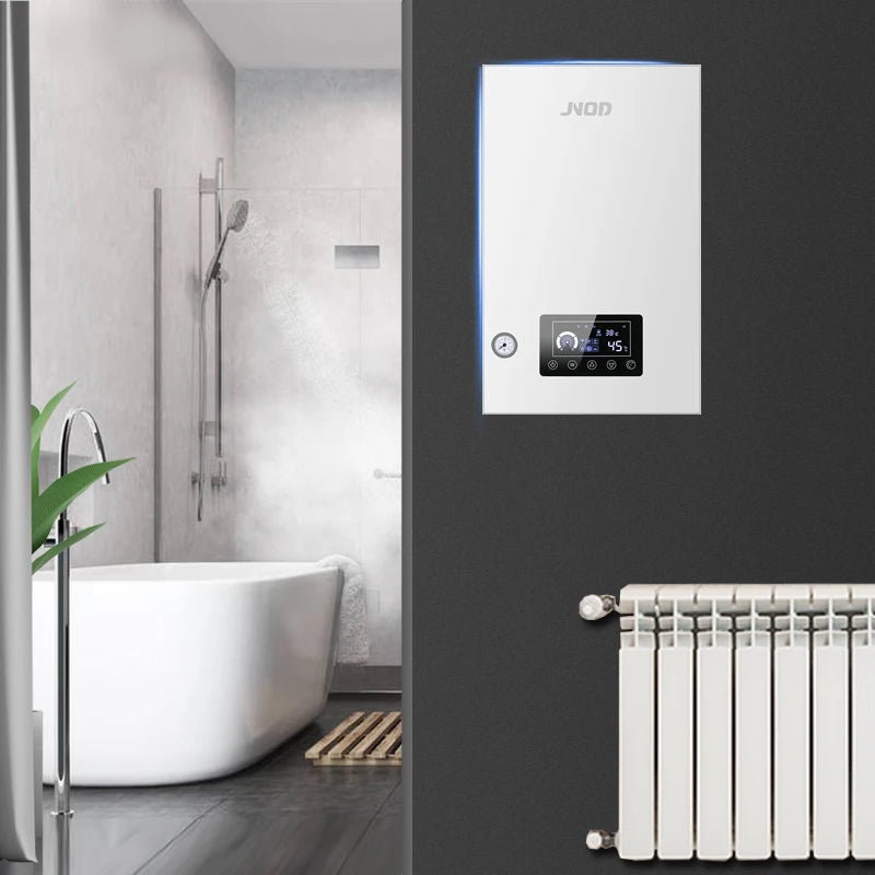 JNOD OEM Wall Mounted Electric Space Heater Combi Heating Boilers for on Demand Hot Water and Room Heating