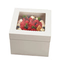 Recyclable Cardboard Cake Packaging Box Wholesale Eco-Friendly Bakery Boxes Transparent Bento Cake Containers for Desserts