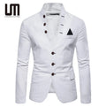 OEM Wholesale New Arrival Men s Casual Fashion Business Slim Suit Buttons Blazer Jacket