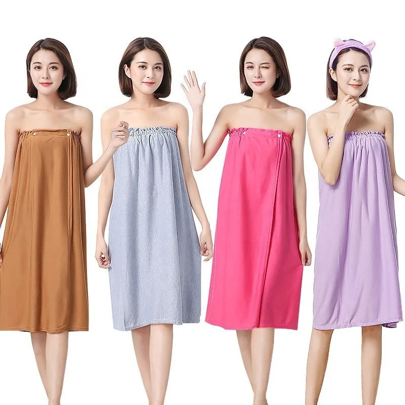 Premium Deluxe Waffle Towel Bath Spa Body Wrap 100% Cotton Dress