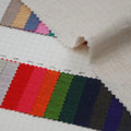 Wholesale Ready Stock Soft Quality Plain Dyed Slubbed French Organic Viscose Linen Rayon Blend Fabric for Clothing