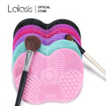 Lalasis Private Label Brush Cleaning Mat Silicone Facial Cleansing Makeup Face Brush Cleanser