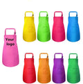 Wholesale Cheap Durable Kids Painting Aprons Children Chef Aprons for Kitchen Cooking Baking Woven Fabric