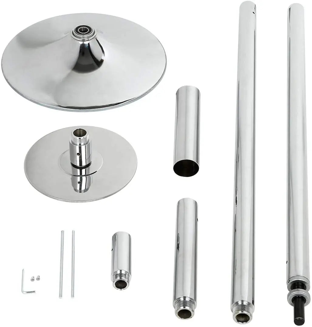 7.4--9FT Adjustable Stainless Steel Fitness Stripper for Spinning Pole Dancing Kit 2235mm 2745mm Home Gym Studio Dance Pole 45mm