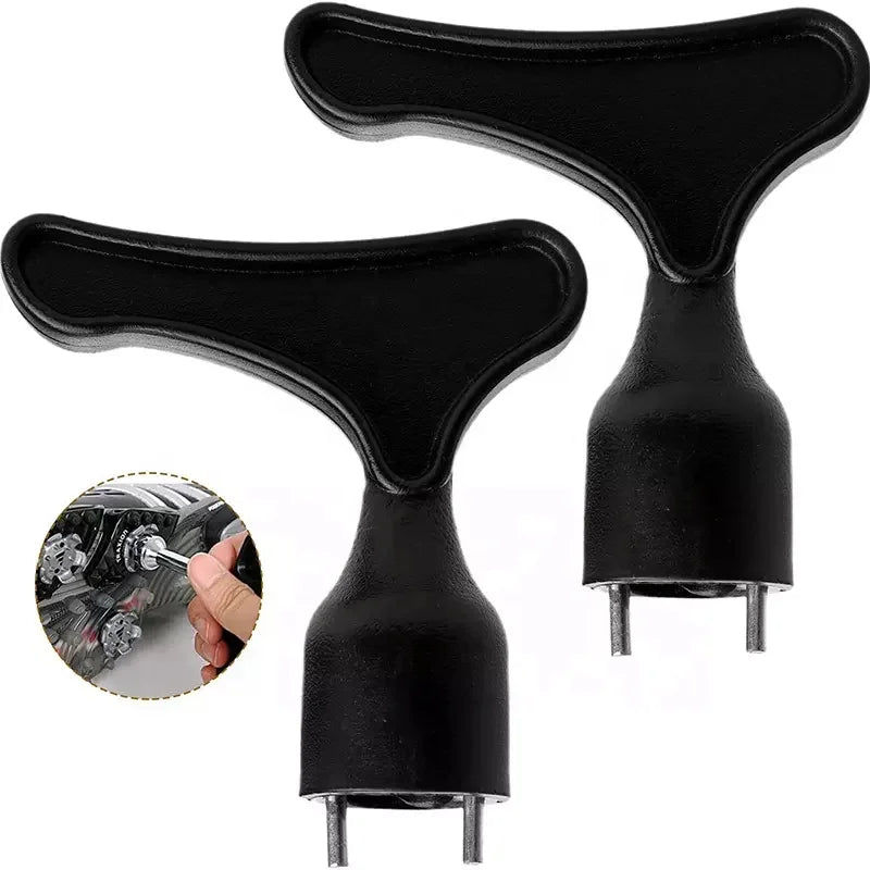 Custom Golf Shoes Spikes Cleats Wrench Golf Accessories Two Pin Golf Shoes Spikes Remover Tool