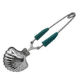 Shell Shaped Stainless Steel Tea Infuser with Long Handle for Loose Leaf Tea Creative Metal Tea Strainer