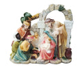 2025 Nativity Jesus Birth Statue Creative Resin Crafts Ornament Decoration Crafts Jesus Religious Crafts