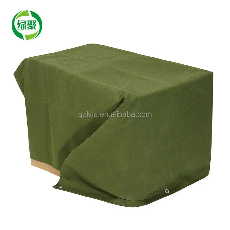 Guangzhou Lvju Tarpaulin Manufacturer Waterproof Cotton Canvas Tarpaulin for Sale