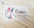 Waterproof Magnetic Business Transparent PVC Cards with Digital Printing CR80 Size Custom MINI TAG