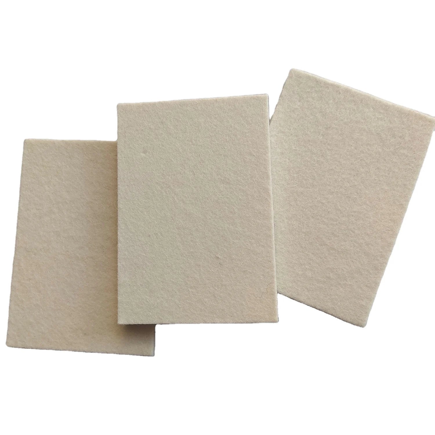 Wholesale 7CM*13CM Felt Film Floor Squeegee Pressed Wool Felt Scraper